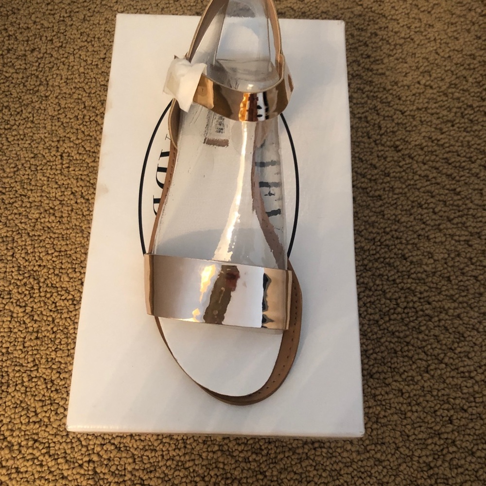 Rose Gold Sandals
